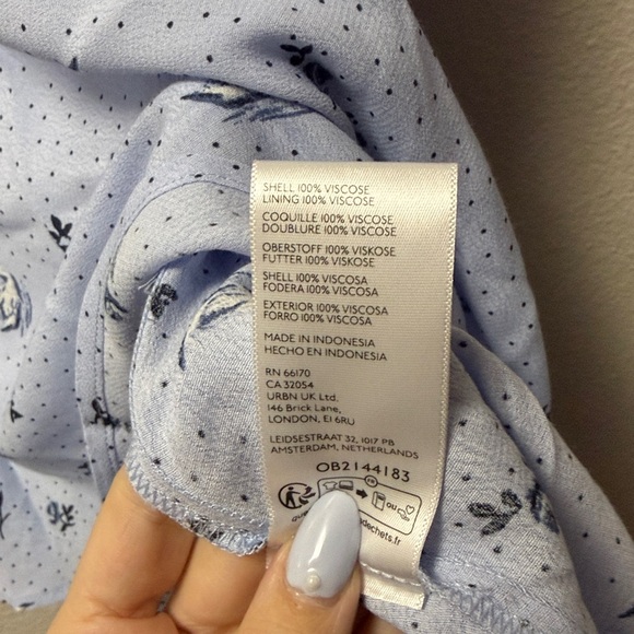 Urban Outfitters Kimchi Blue Sloan Square-Neck Empire Waist Mini Dress - Picture 5 of 15